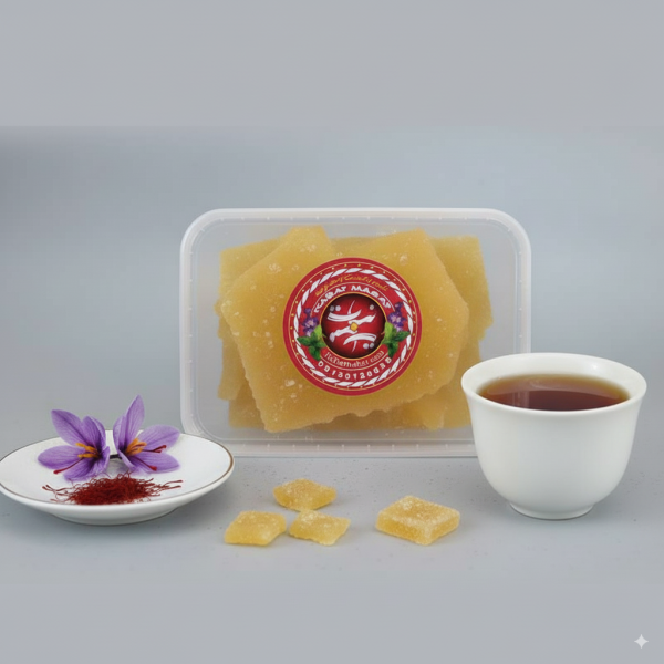 نبات تخت زعفرانی ۹۰۰ گرمی